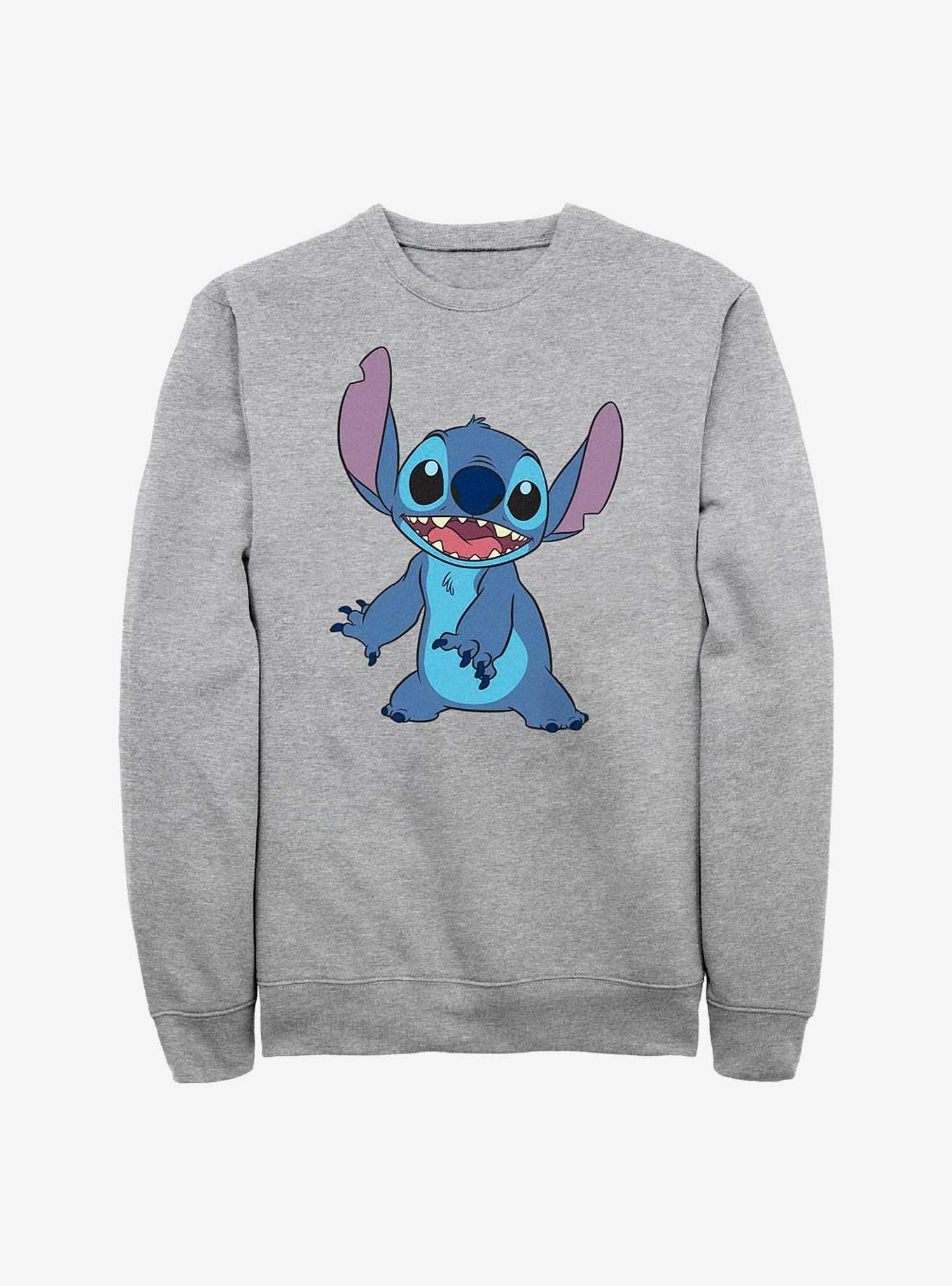 Disney Lilo & Stitch Smile Pose Crew Sweatshirt, , hi-res