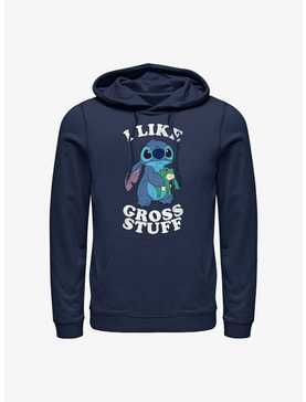 Disney Lilo & Stitch I Like Gross Stuff Stitch Hoodie, , hi-res