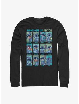 Disney Lilo & Stitch Emotions Of Stitch Long-Sleeve T-Shirt, , hi-res