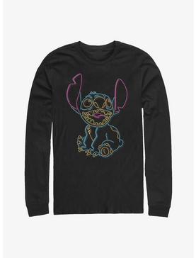 Disney Lilo & Stitch Neon Stitch Long-Sleeve T-Shirt, , hi-res