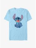 Disney Lilo & Stitch Happy Stitch T-Shirt, LT BLUE, hi-res