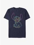 Disney Lilo & Stitch Neon Stitch T-Shirt, NAVY, hi-res
