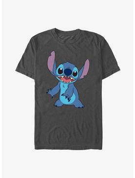 Disney Lilo & Stitch Smile Pose T-Shirt, CHARCOAL, hi-res