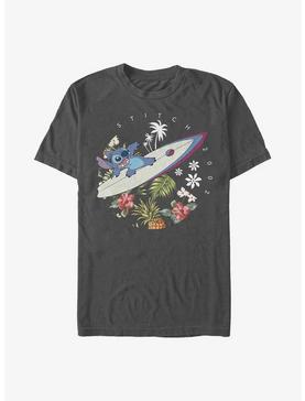 Disney Lilo & Stitch Surfer Dude T-Shirt, CHARCOAL, hi-res