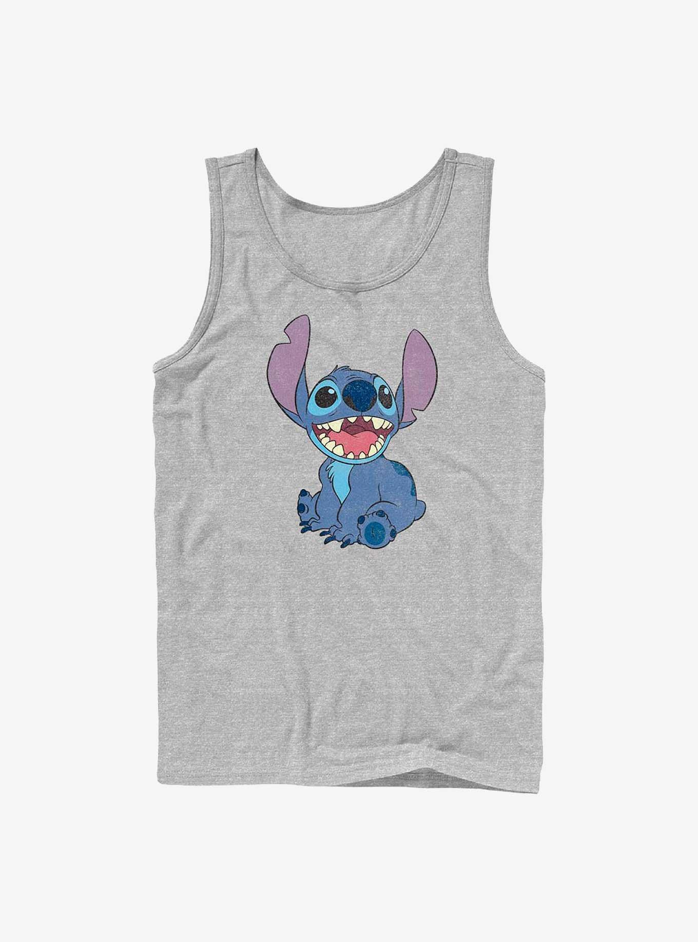 Disney Lilo & Stitch Happy Stitch Tank, ATH HTR, hi-res