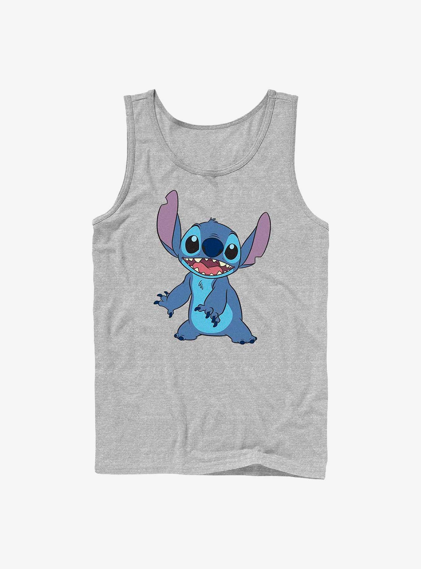 Disney Lilo & Stitch Smile Pose Tank, ATH HTR, hi-res