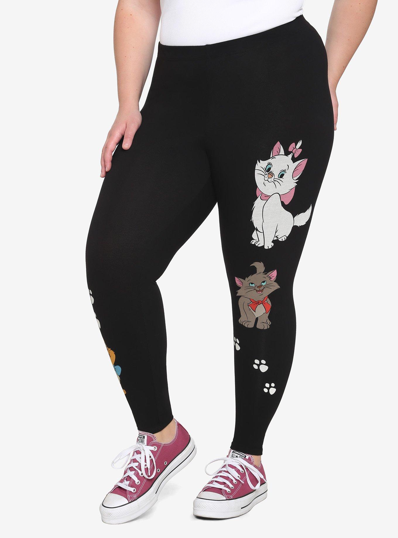Disney The Aristocats Trio Leggings Plus Size, MULTI, hi-res