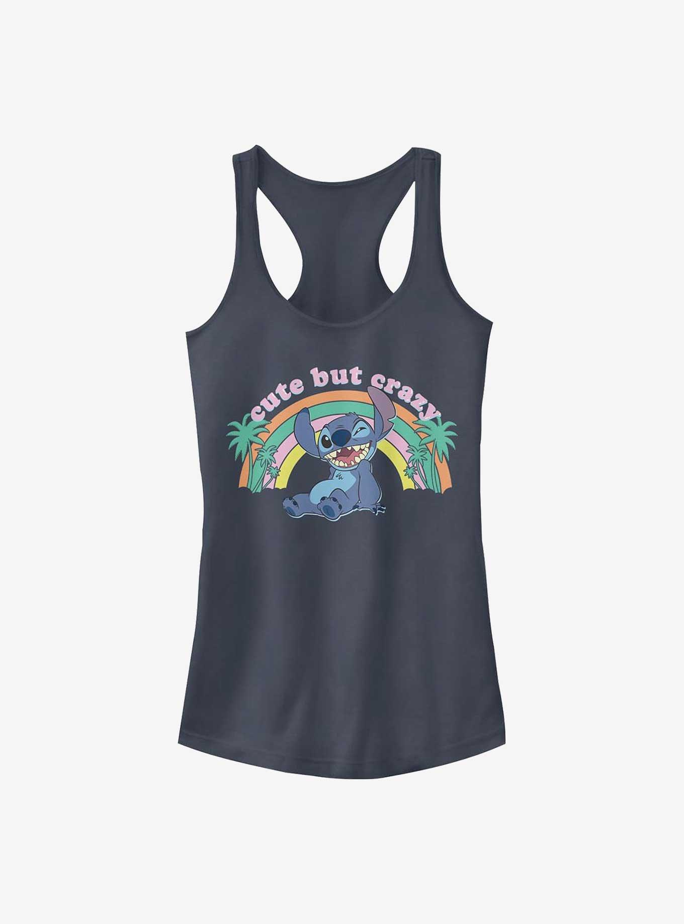 Disney Lilo & Stitch Cute But Crazy Girls Tank, , hi-res