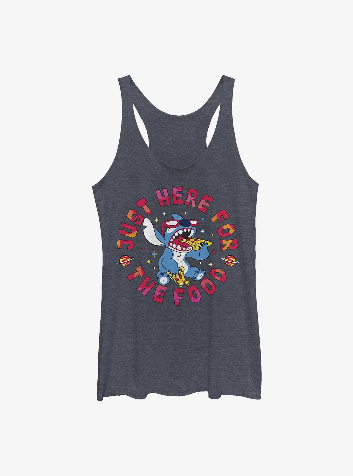 Disney Lilo & Stitch Just Here For The Food Girls Tank