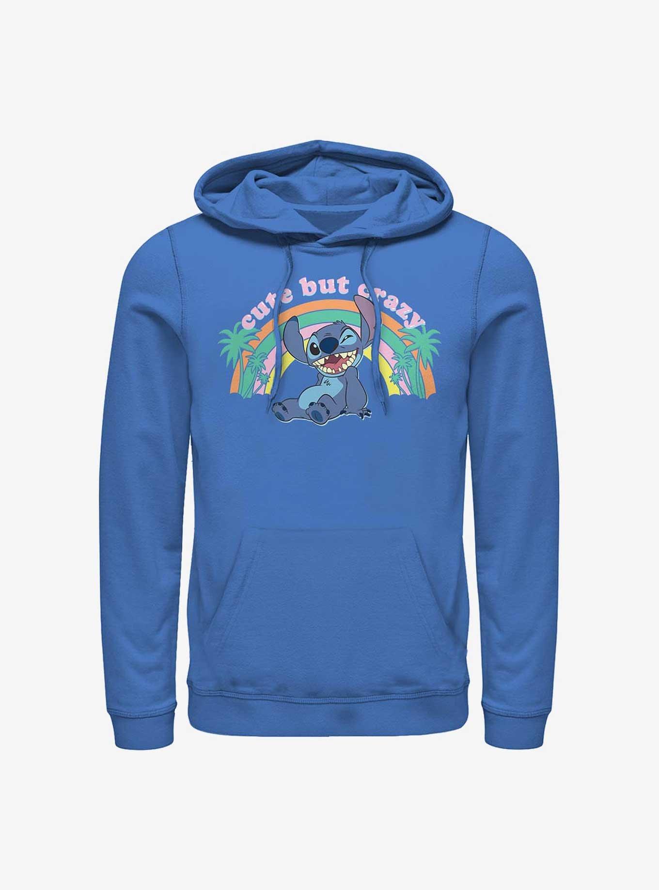 Disney Lilo & Stitch Cute But Crazy Hoodie, ROYAL, hi-res