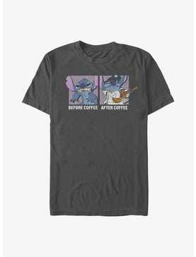 Disney Lilo & Stitch Before Coffee After Coffee T-Shirt, , hi-res
