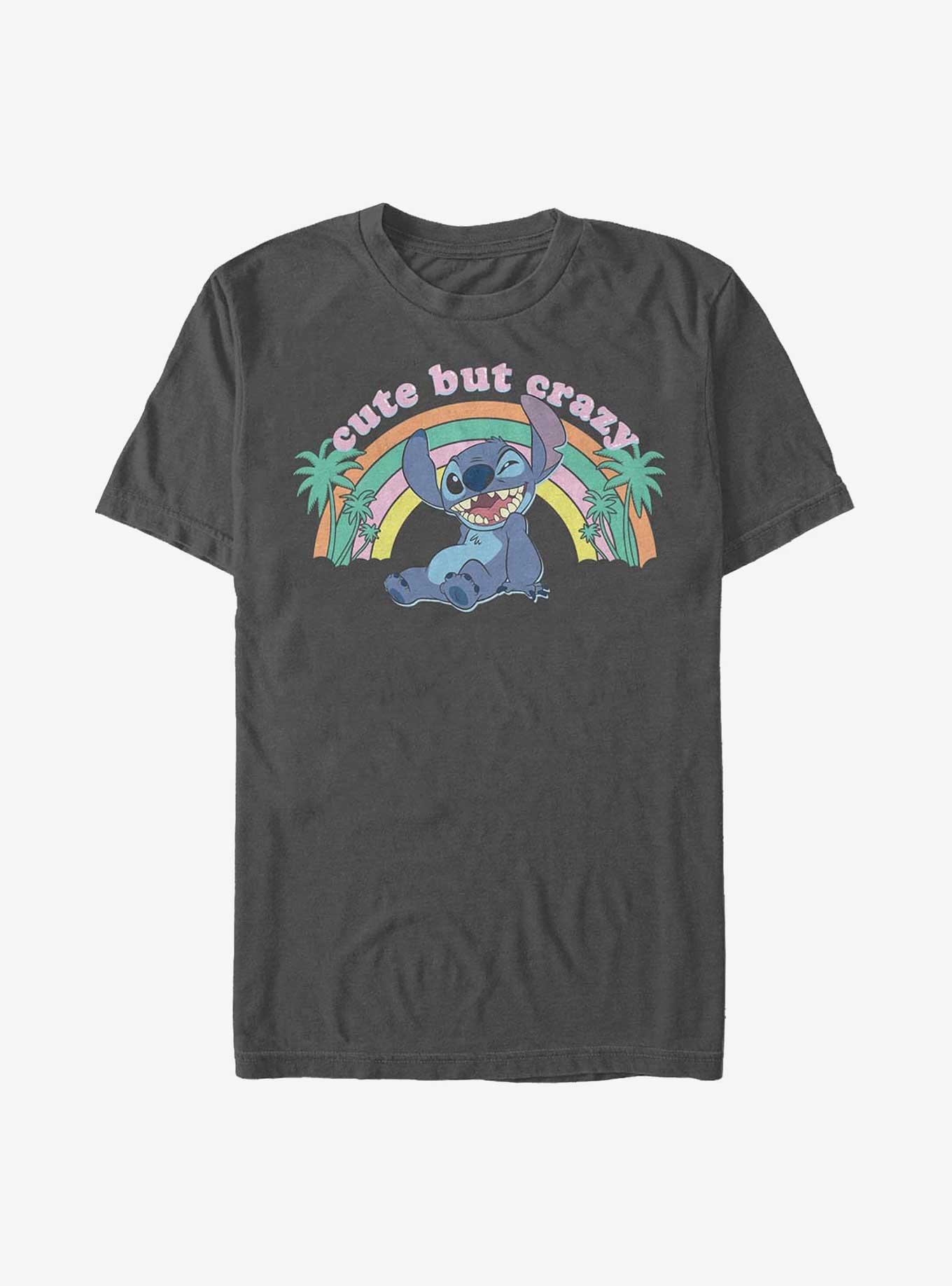 Disney Lilo & Stitch Kawaii Stitch T-Shirt, CHARCOAL, hi-res