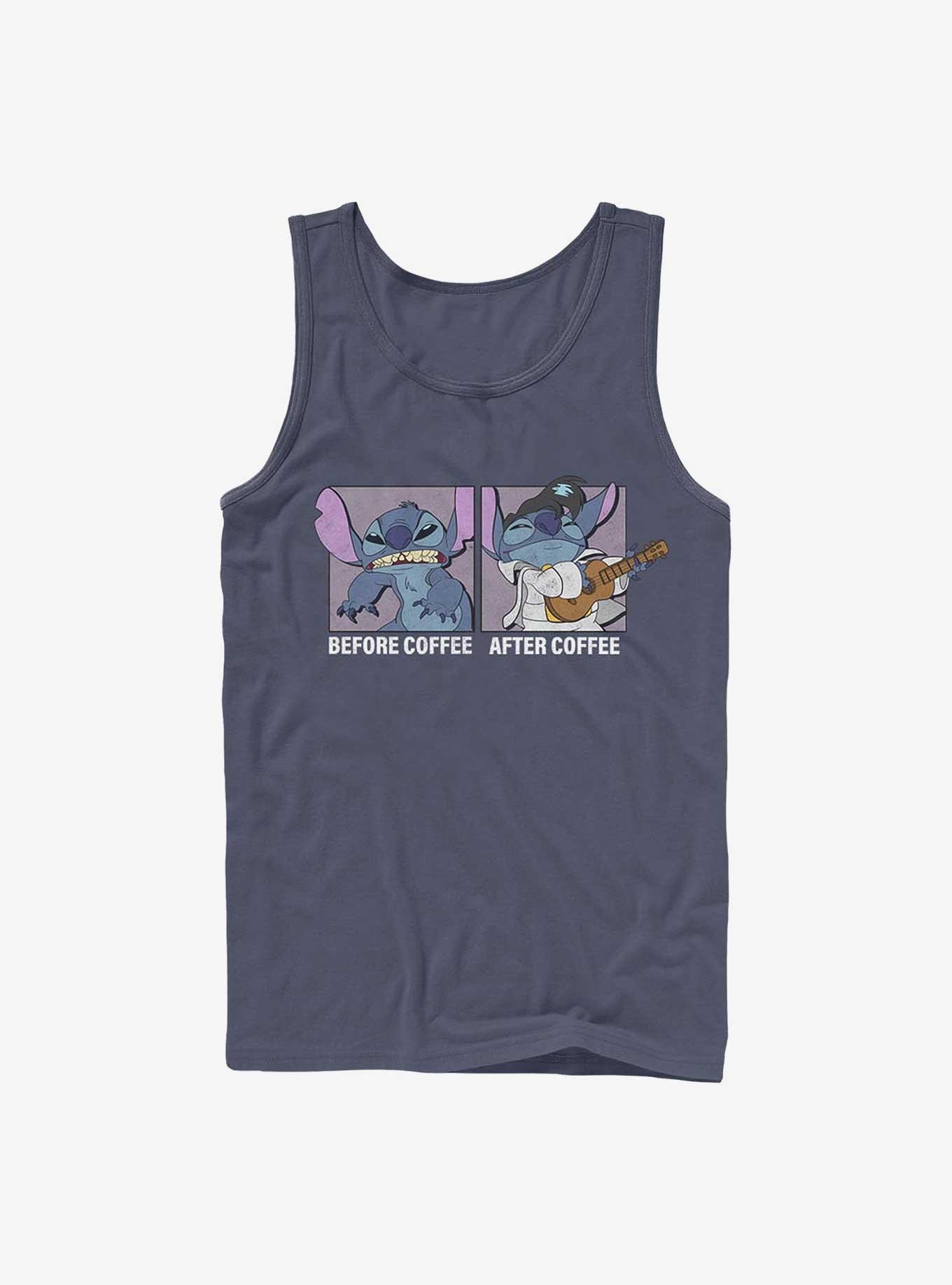 Disney Lilo & Stitch Before Coffee After Coffee Tank, , hi-res