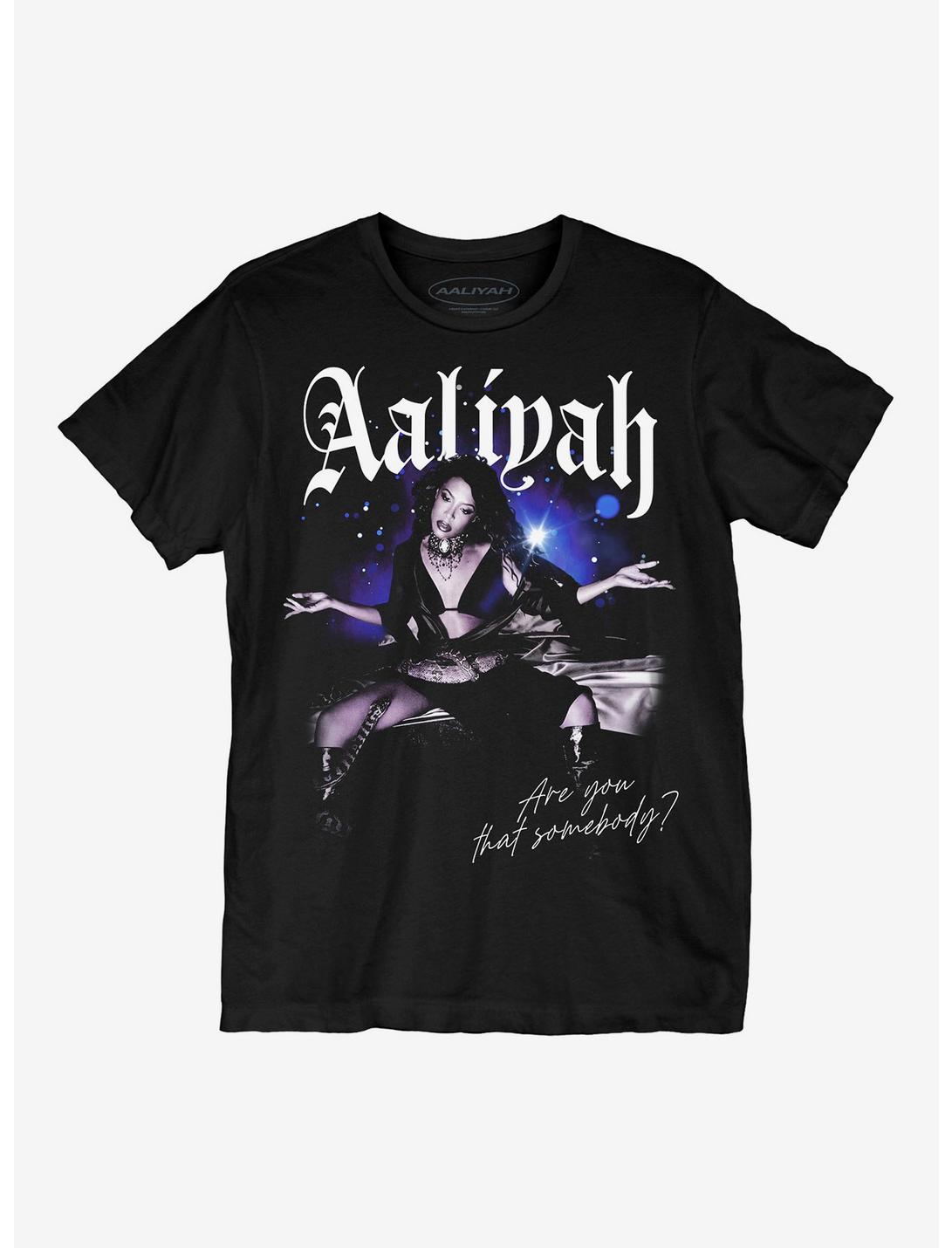 Aaliyah Are You That Somebody Girls T-Shirt, BLACK, hi-res