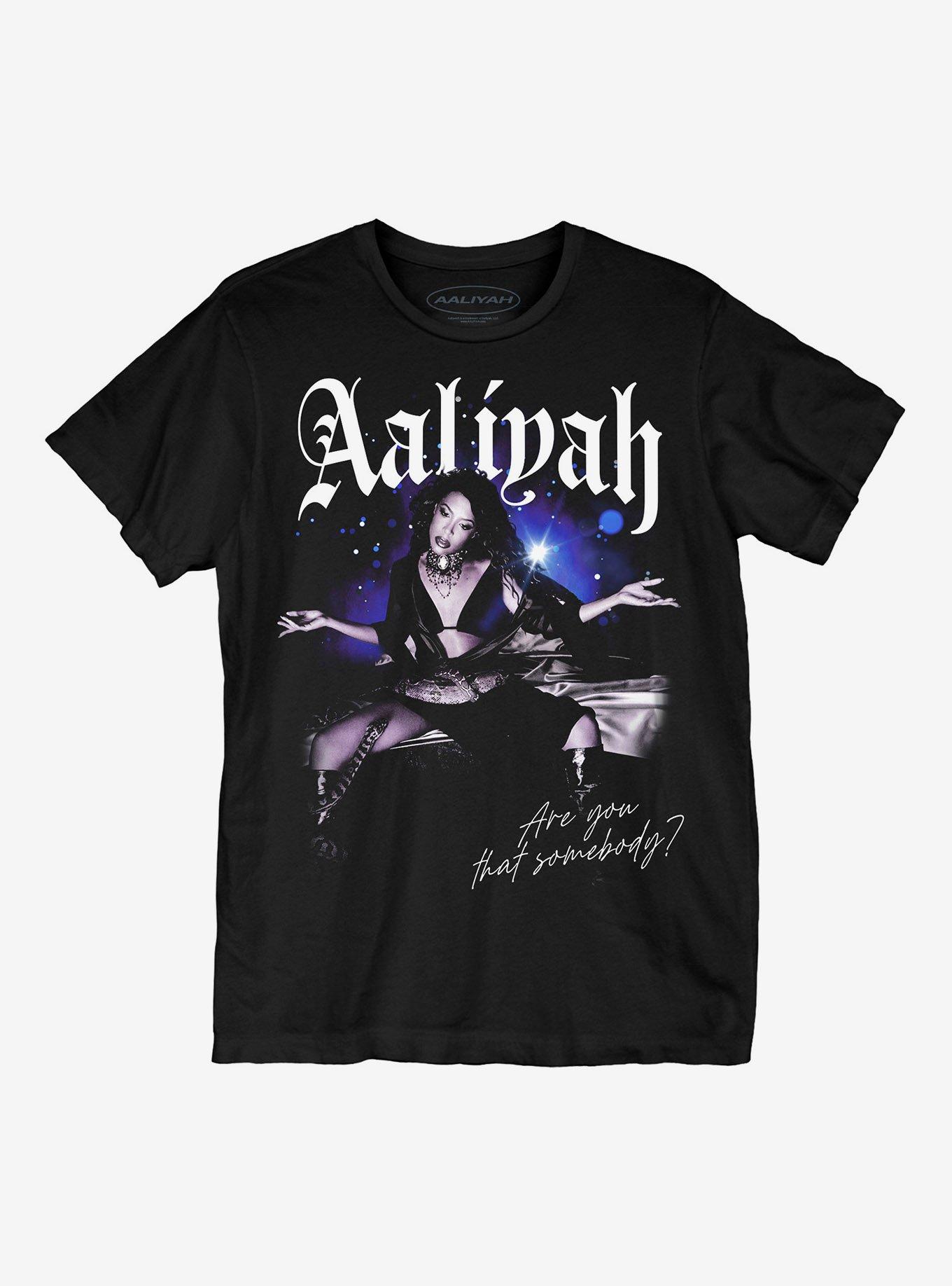 Aaliyah Are You That Somebody Girls T-Shirt, BLACK, hi-res