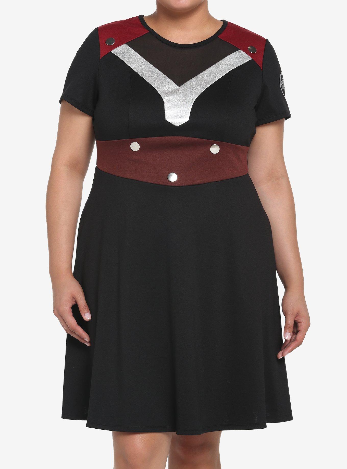 Her Universe Marvel Thor: Love And Thunder Mighty Thor Dress Plus Size, MULTI, hi-res