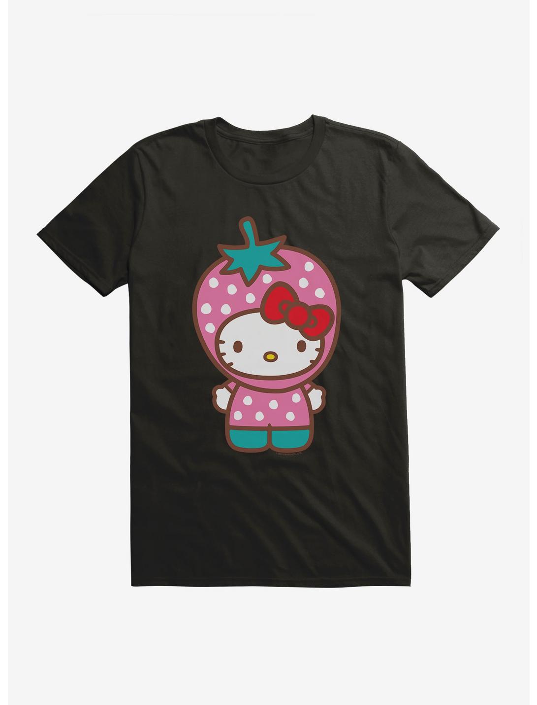 Hello Kitty Five A Day Strawberry Hat T-Shirt, , hi-res