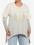 Her Universe Star Wars Obi-Wan Kenobi Jedi Symbol Twofer Long-Sleeve T-Shirt Plus Size, MULTI, hi-res
