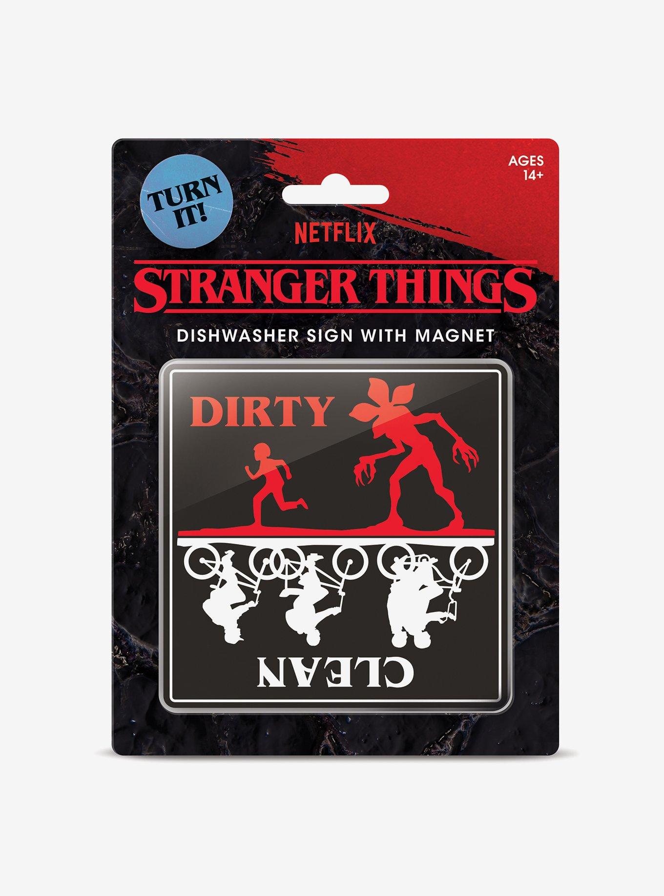 Stranger Things Demogorgon Dishwasher Sign Magnet, , hi-res