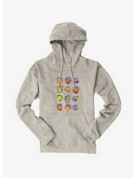 Rick And Morty The Many Faces Hoodie, , hi-res