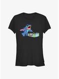 Disney Lilo & Stitch DJ Stitch Girls T-Shirt, BLACK, hi-res