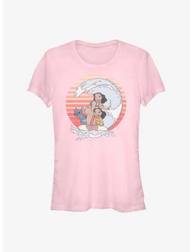 Disney Lilo & Stitch Retro Rainbow Girls T-Shirt, , hi-res