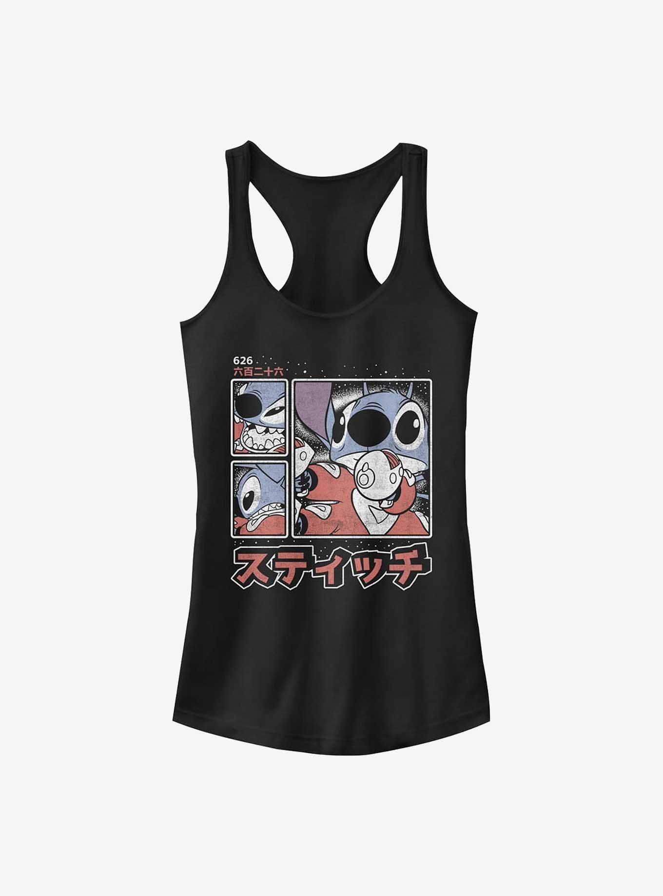 Disney Lilo & Stitch Japanese Text Girls Tank, , hi-res