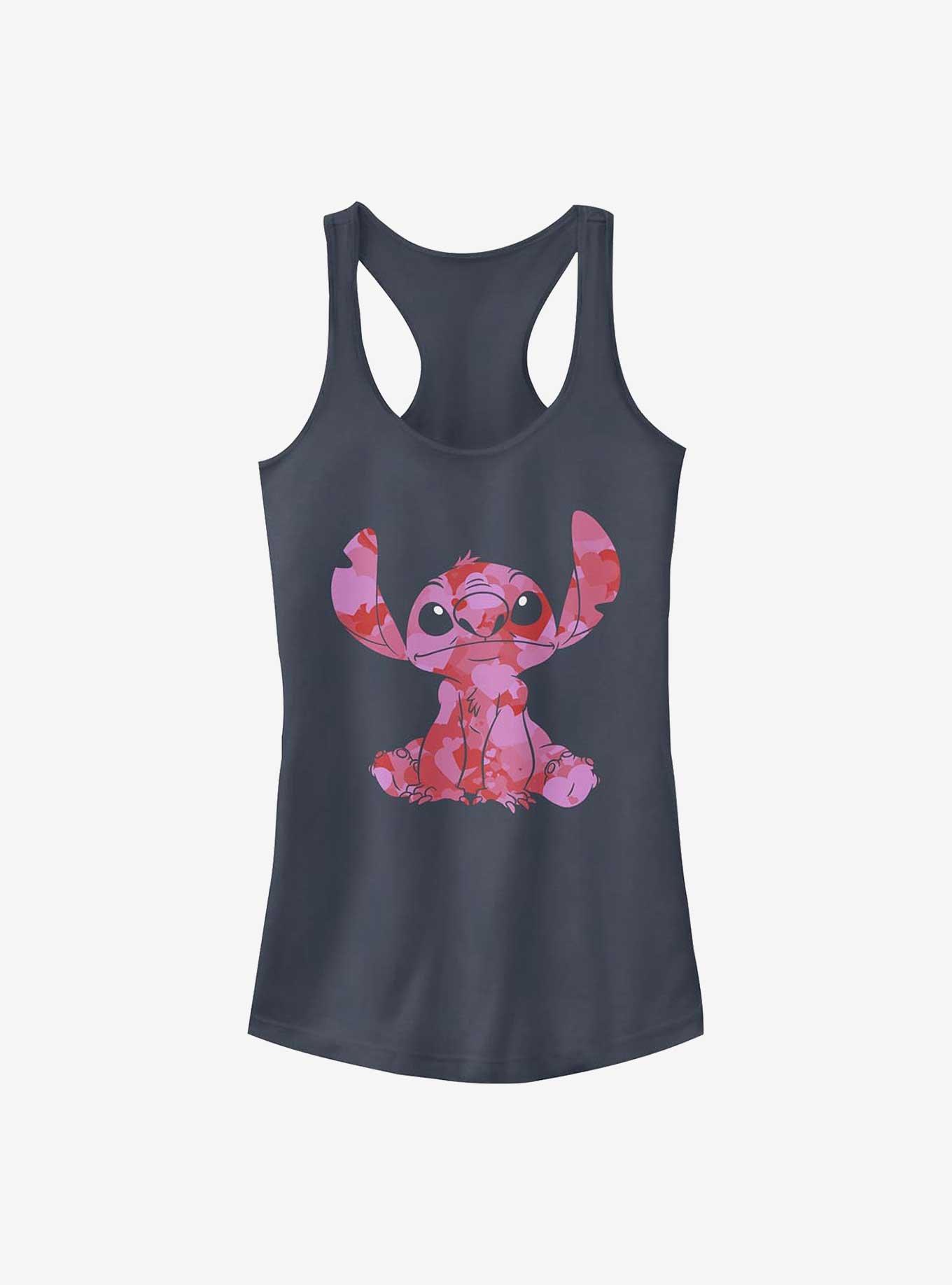 Disney Lilo & Stitch Heart Fill Girls Tank, INDIGO, hi-res