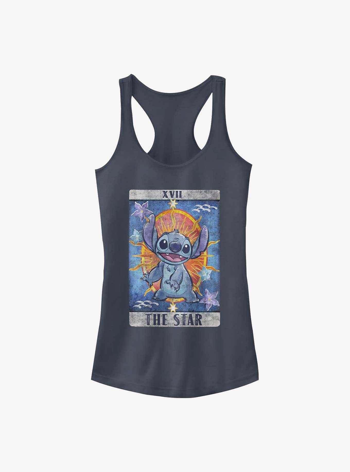 Disney Lilo & Stitch Tarot Girls Tank, INDIGO, hi-res