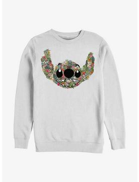 Disney Lilo & Stitch Floral Crew Sweatshirt, , hi-res