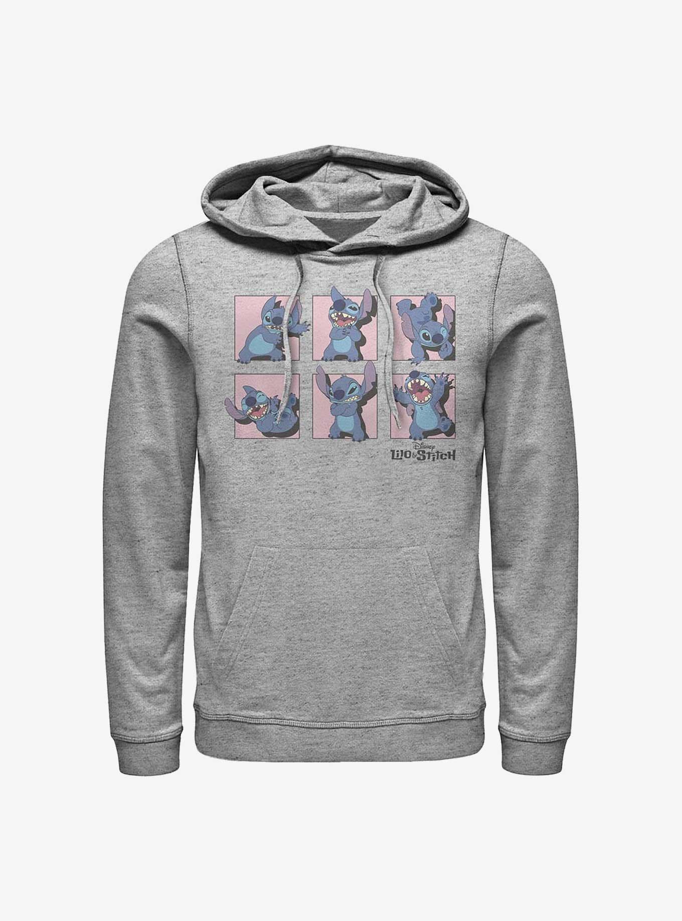 Disney Lilo & Stitch Poses Framed Hoodie, , hi-res