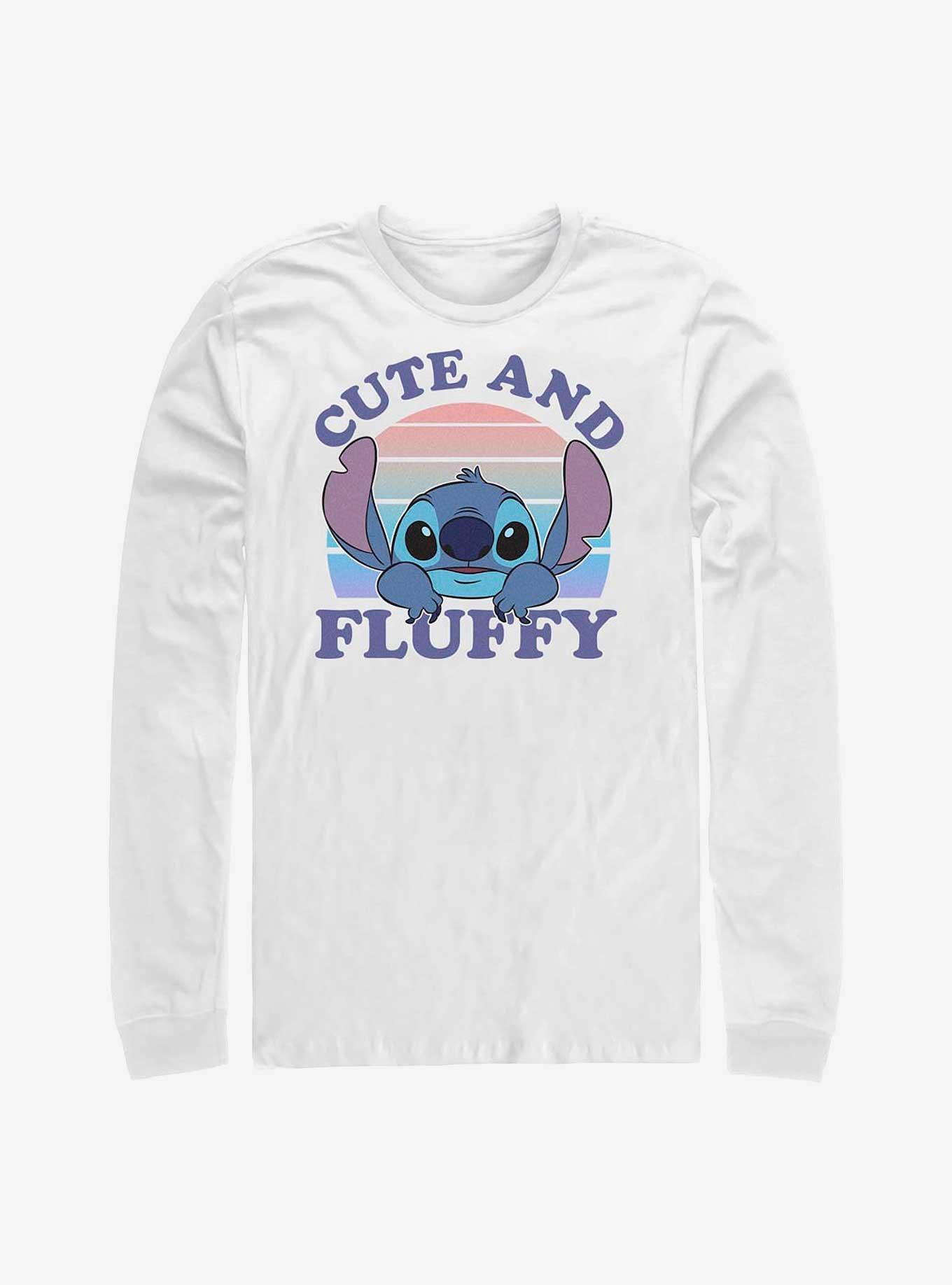 Disney Lilo & Stitch Cute And Fluffy Long-Sleeve T-Shirt, , hi-res