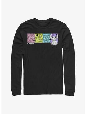 Disney Lilo & Stitch Colorful Stitches Long-Sleeve T-Shirt, , hi-res