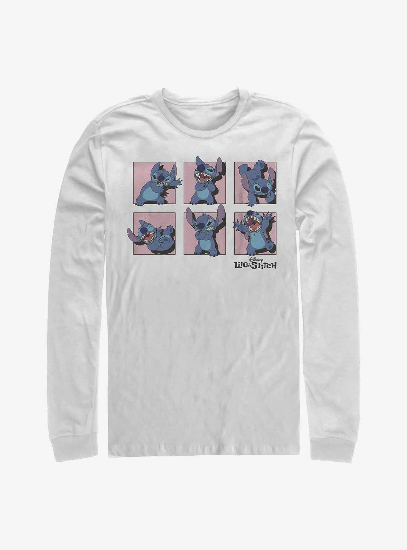 Disney Lilo & Stitch Poses Framed Long-Sleeve T-Shirt, , hi-res