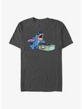 Disney Lilo & Stitch DJ Stitch T-Shirt, CHARCOAL, hi-res