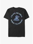 Disney Lilo & Stitch No Idea T-Shirt, BLACK, hi-res