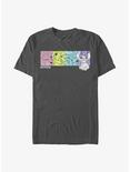 Disney Lilo & Stitch Colorful Stitches T-Shirt, CHARCOAL, hi-res