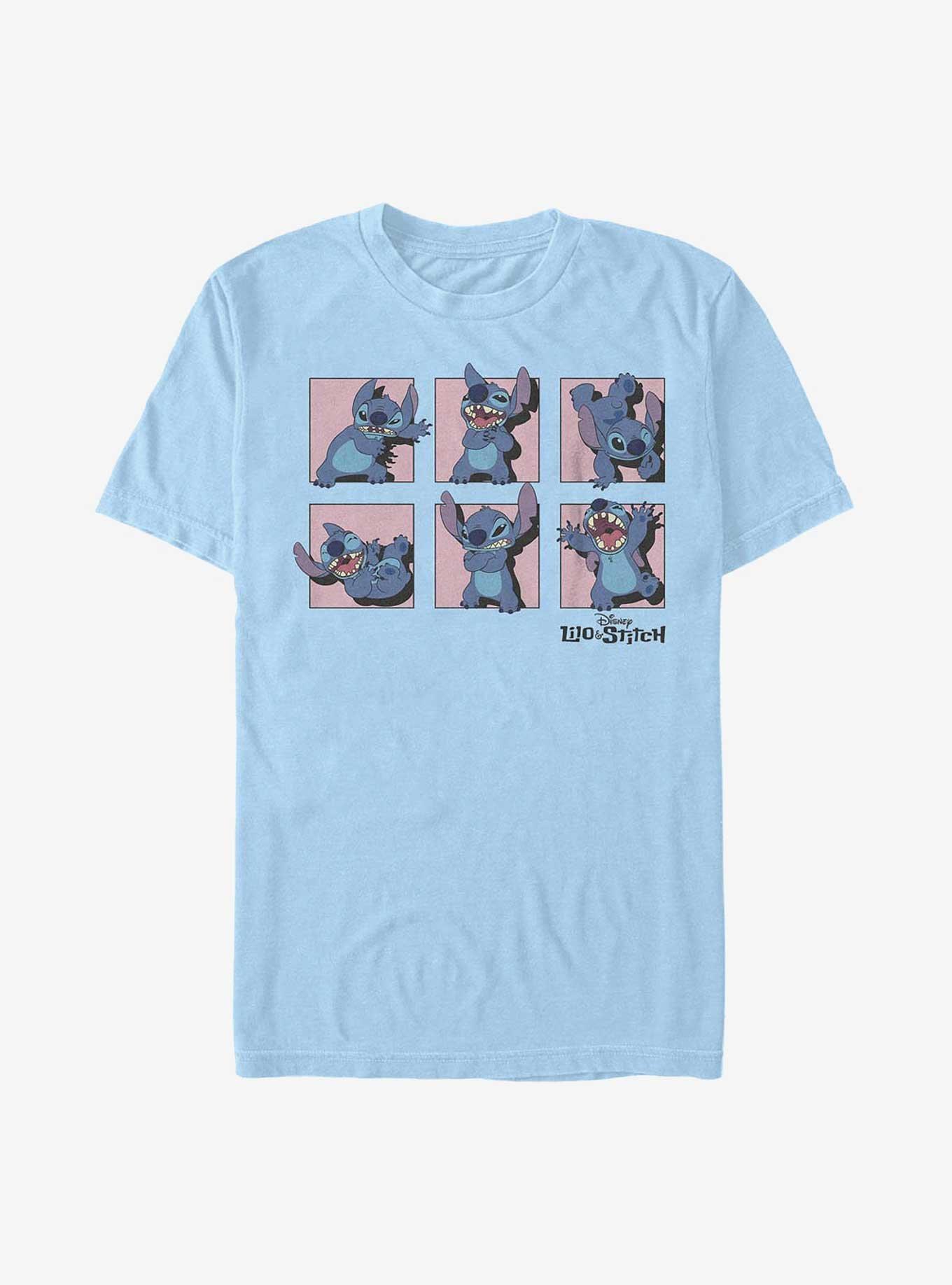 Disney Lilo & Stitch Poses Framed T-Shirt, , hi-res