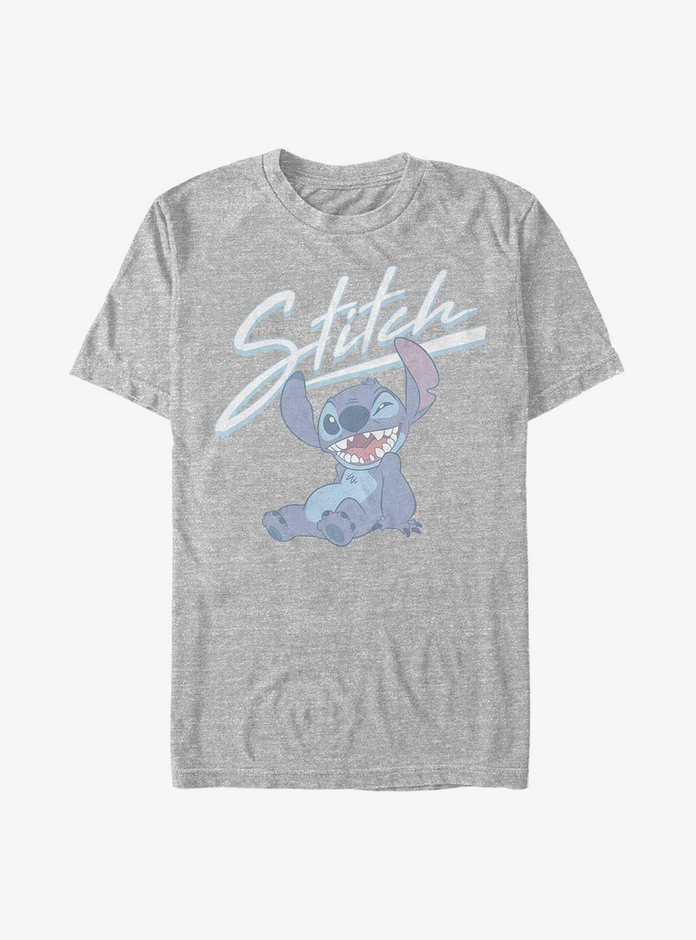 Disney Lilo & Stitch Wink T-Shirt, ATH HTR, hi-res