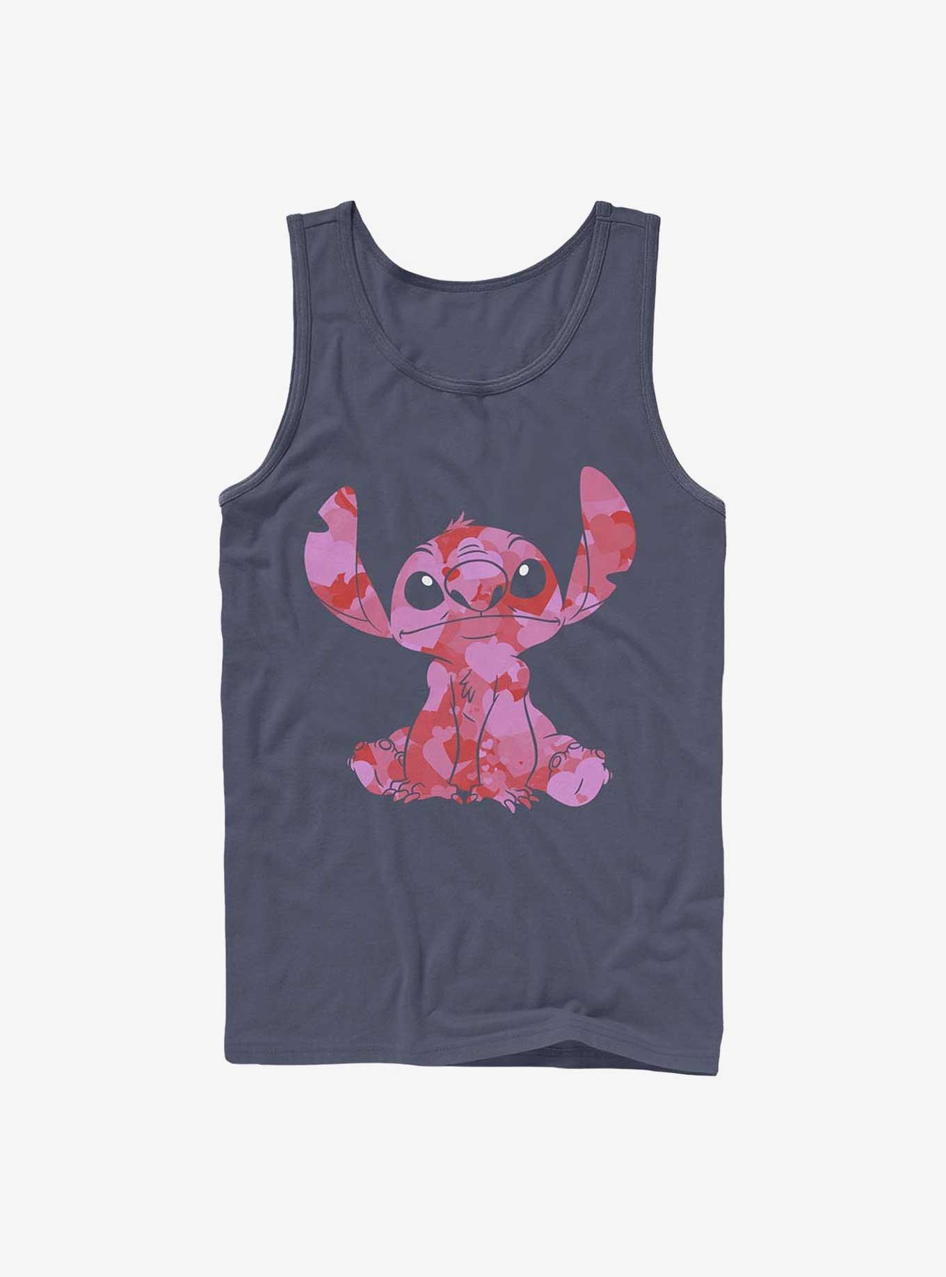 Disney Lilo & Stitch Heart Fill Tank, NAVY, hi-res