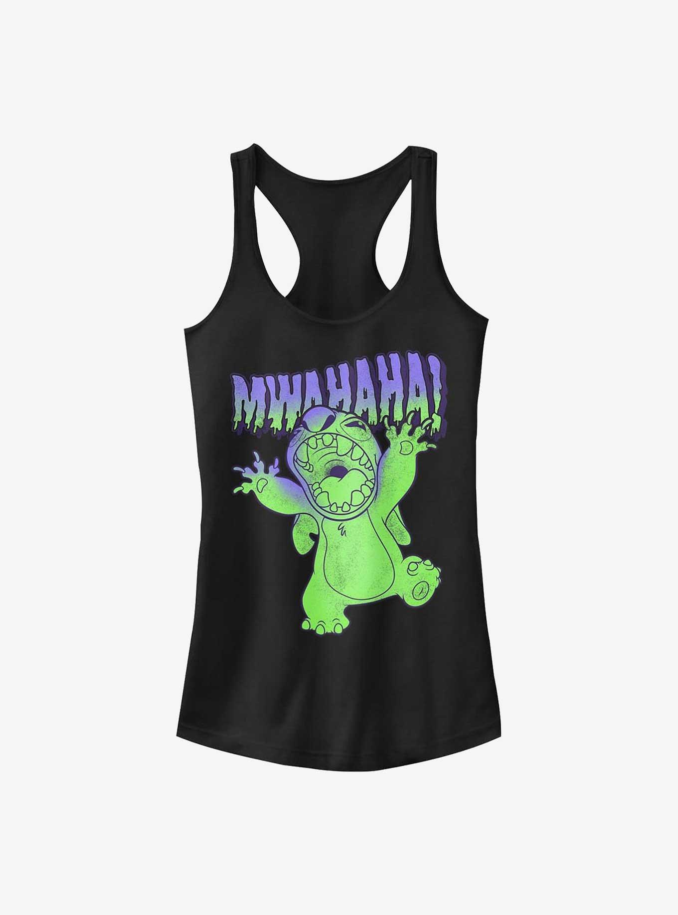 Disney Lilo & Stitch Mwahaha Girls Tank, BLACK, hi-res