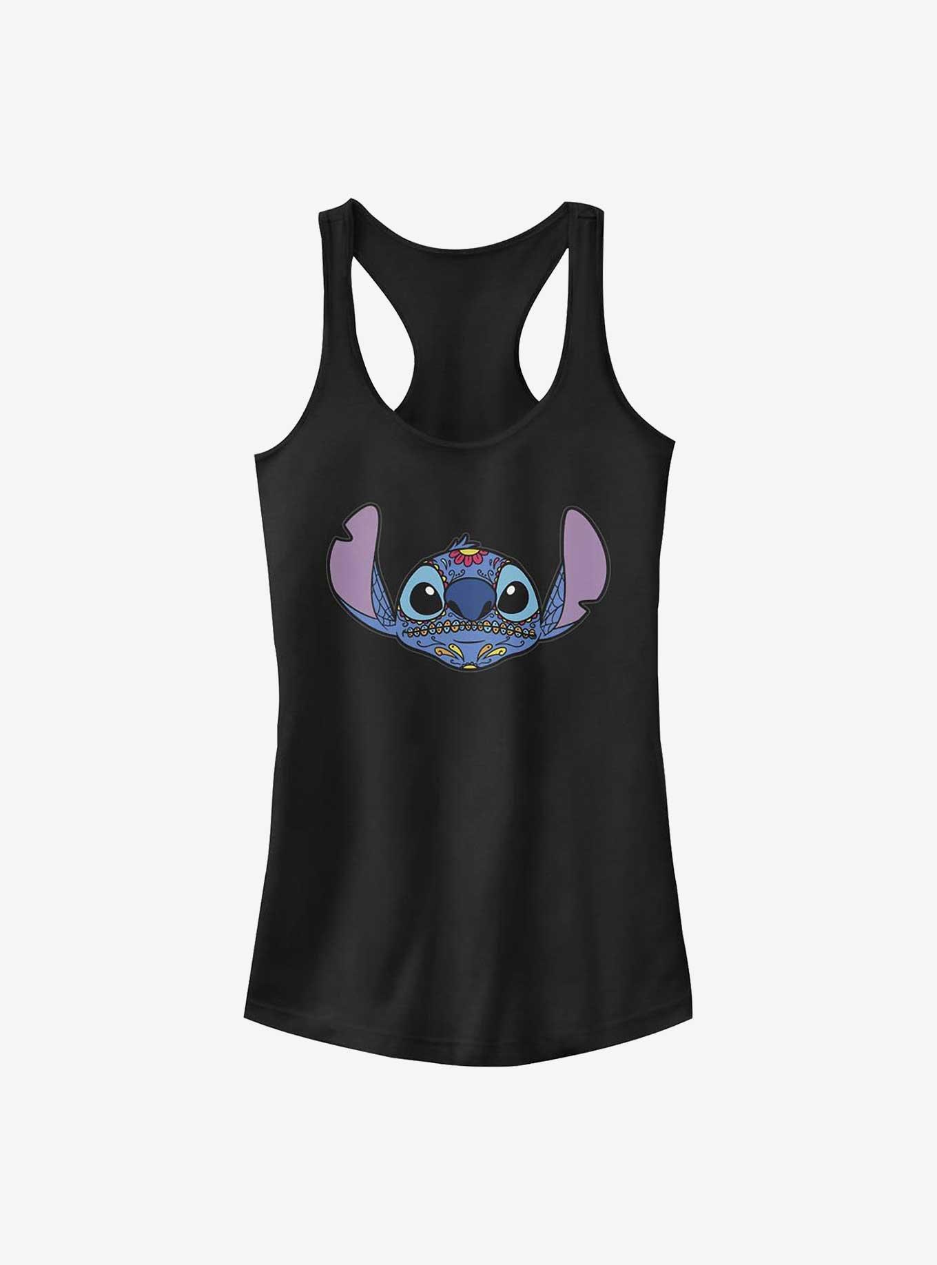 Disney Lilo & Stitch Sugar Skull Stitch Girls Tank, , hi-res