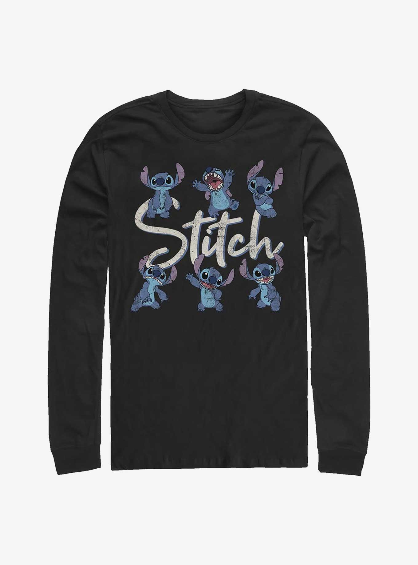 Disney Lilo & Stitch Poses Long-Sleeve T-Shirt, , hi-res