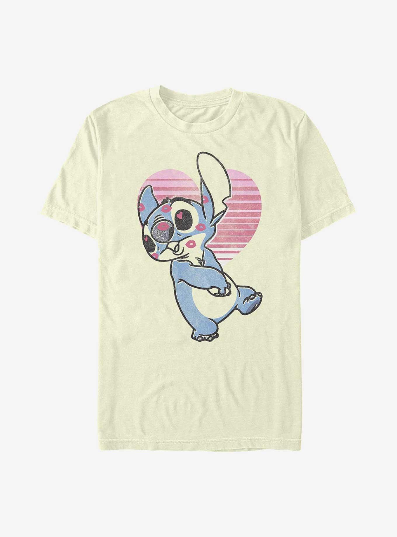 Disney Lilo & Stitch Kissy Faced T-Shirt, , hi-res