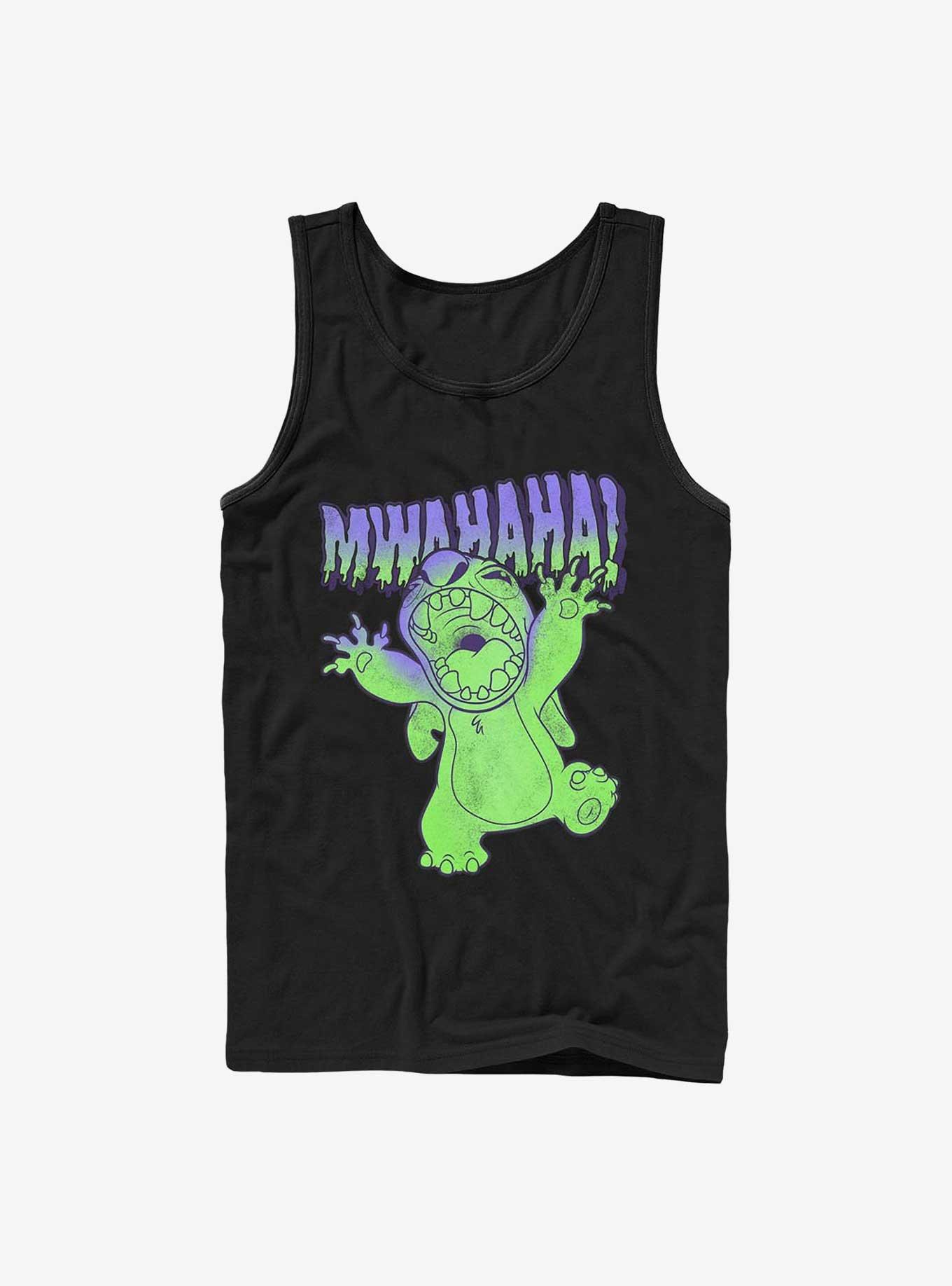 Disney Lilo & Stitch Mwahaha Tank, BLACK, hi-res