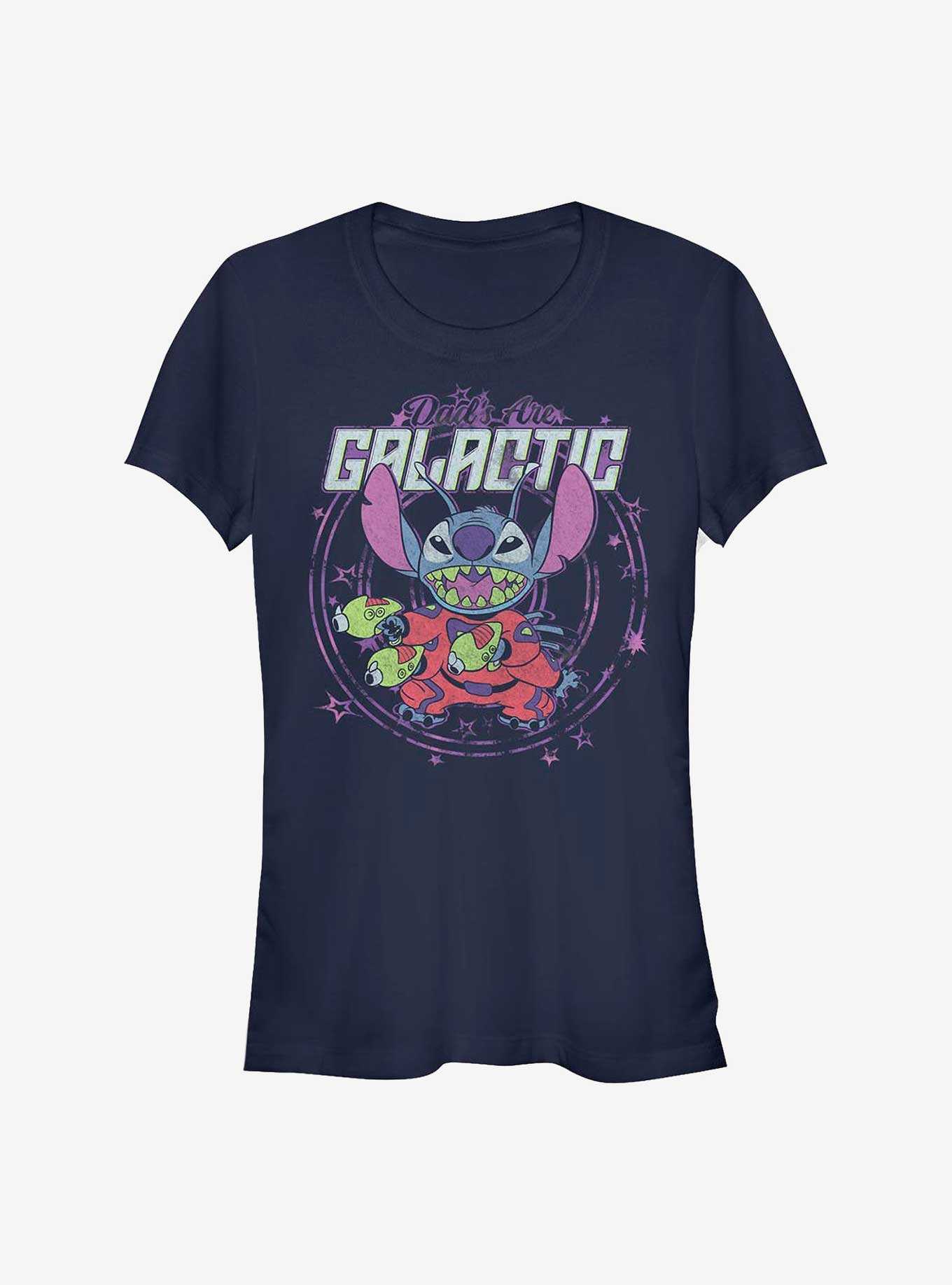 Disney Lilo & Stitch Dad's Are Galactic Girls T-Shirt, , hi-res