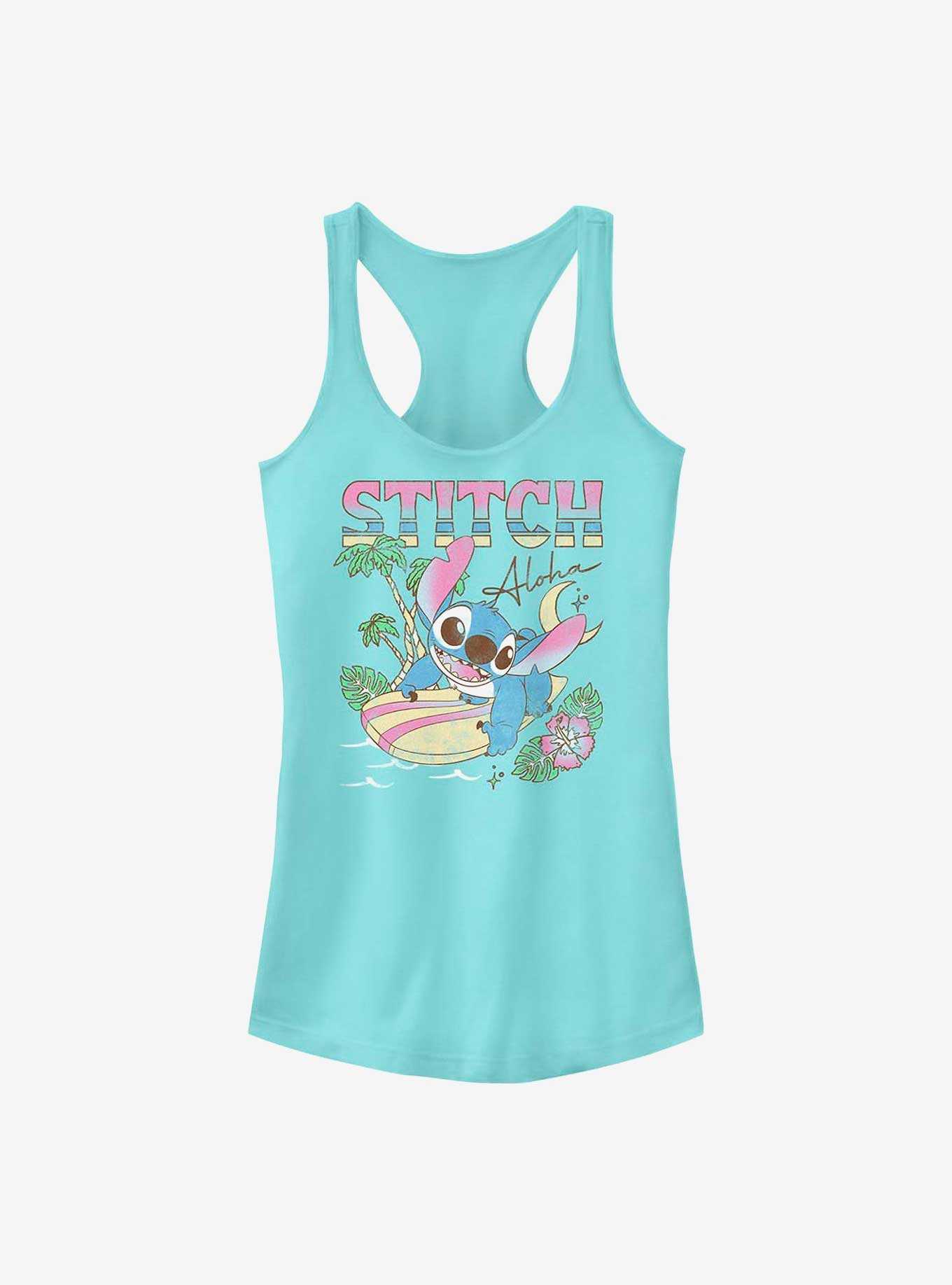 Disney Lilo & Stitch Aloha Stitch Girls Tank, , hi-res