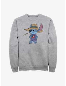 Disney Lilo & Stitch Howdy Stitch Crew Sweatshirt, , hi-res