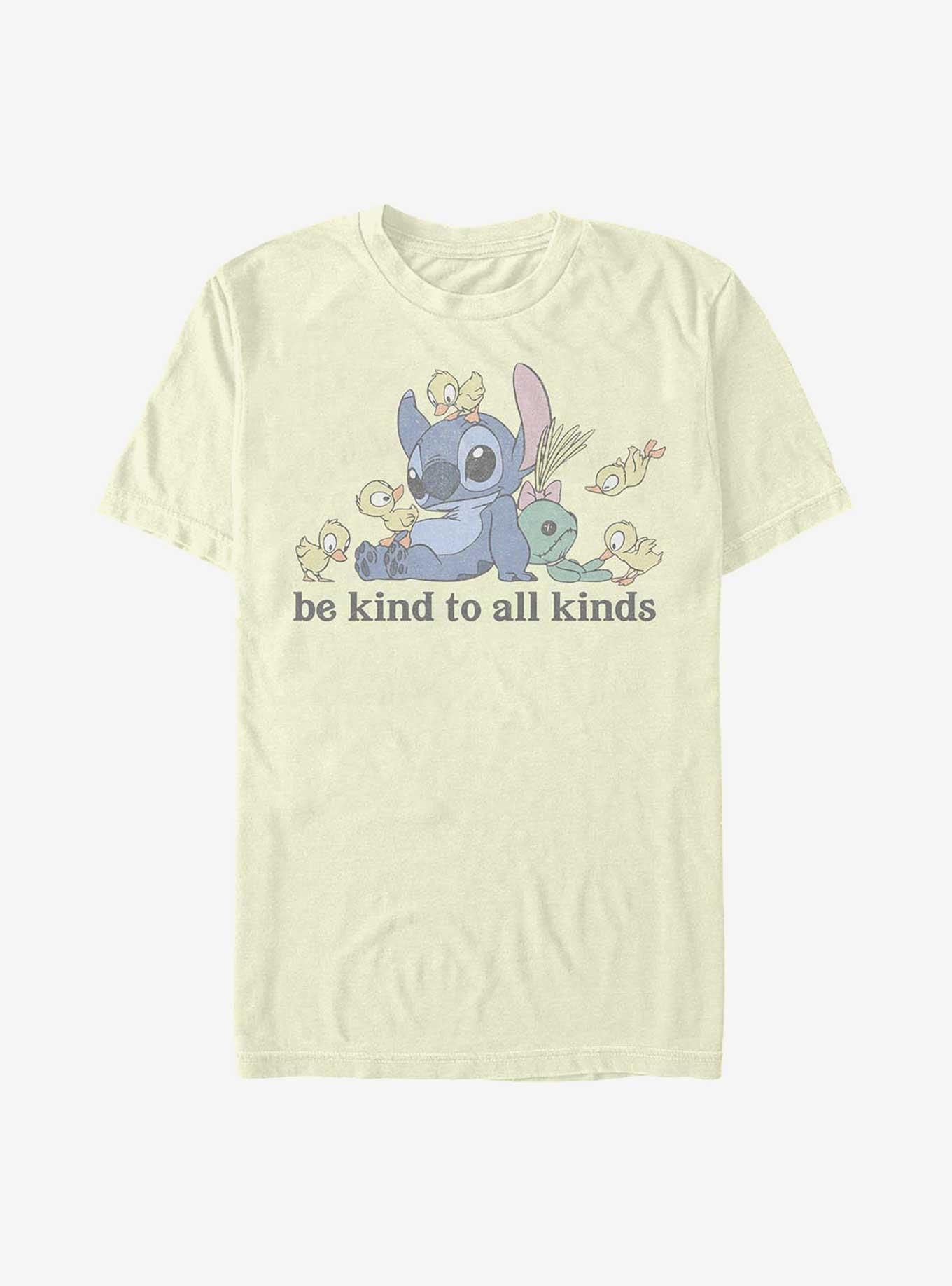Disney Lilo & Stitch Be Kind To All Kinds T-Shirt, NATURAL, hi-res