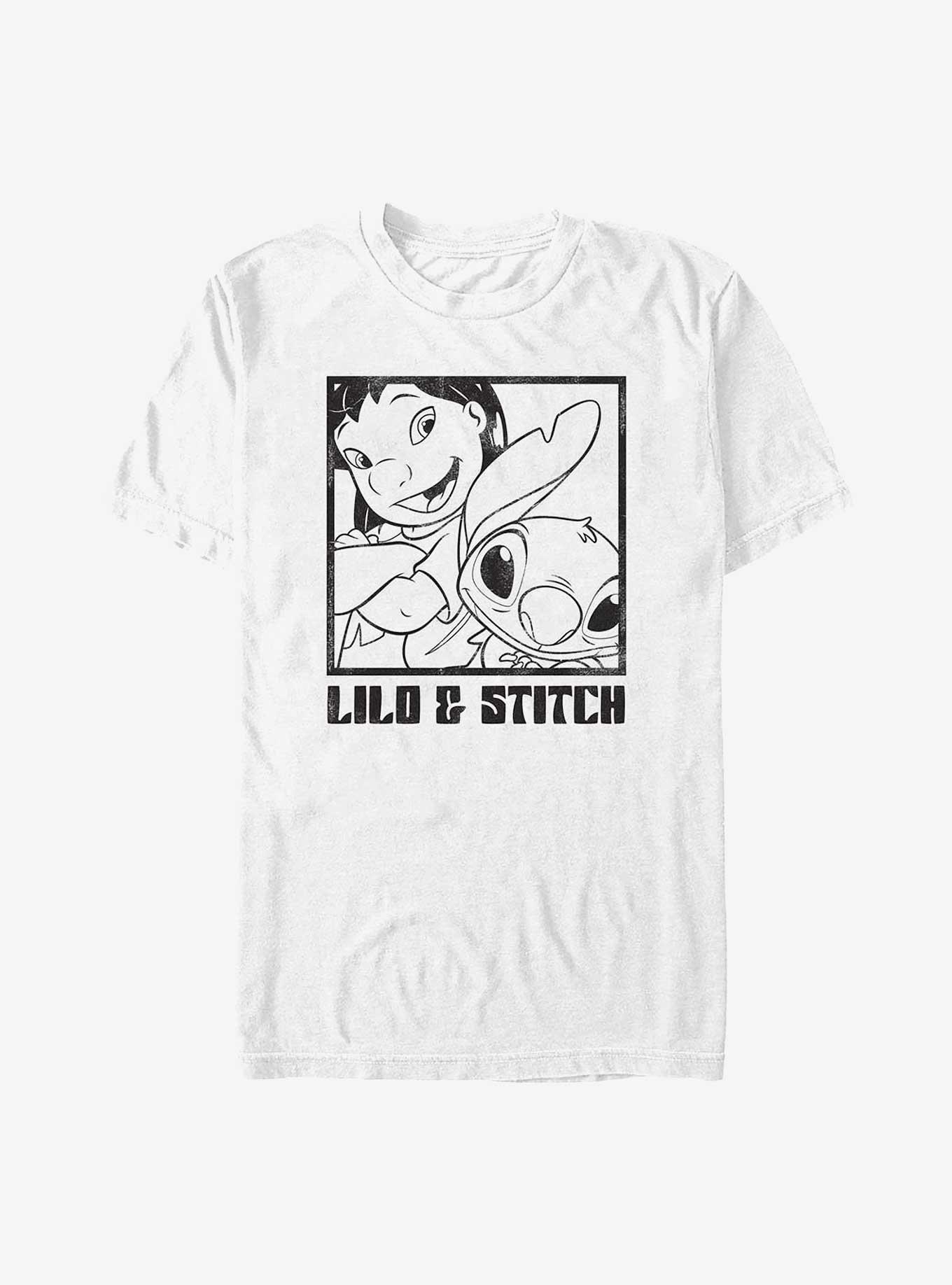 Disney Lilo & Stitch Photo Shot Snap T-Shirt, WHITE, hi-res